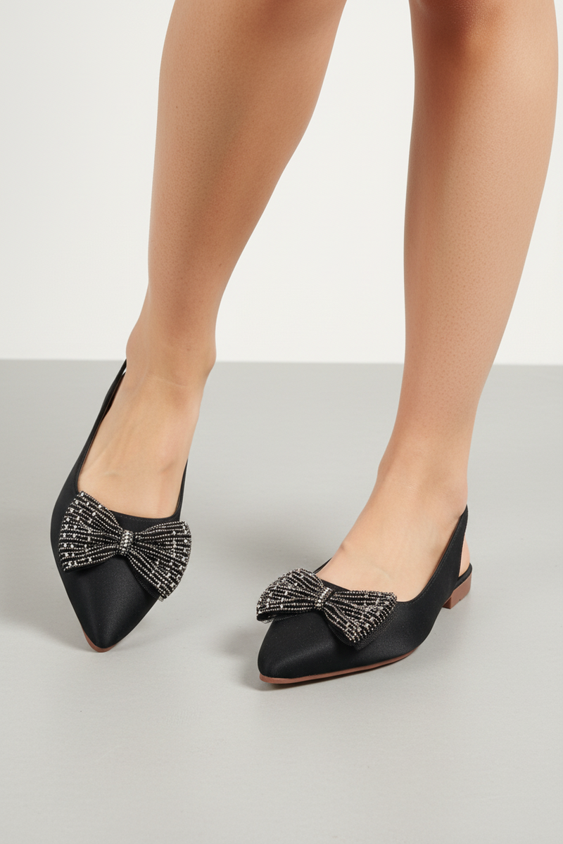 BELLA BOW BLACK